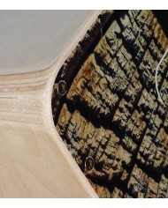 Cajon flamenco diseño de tronco